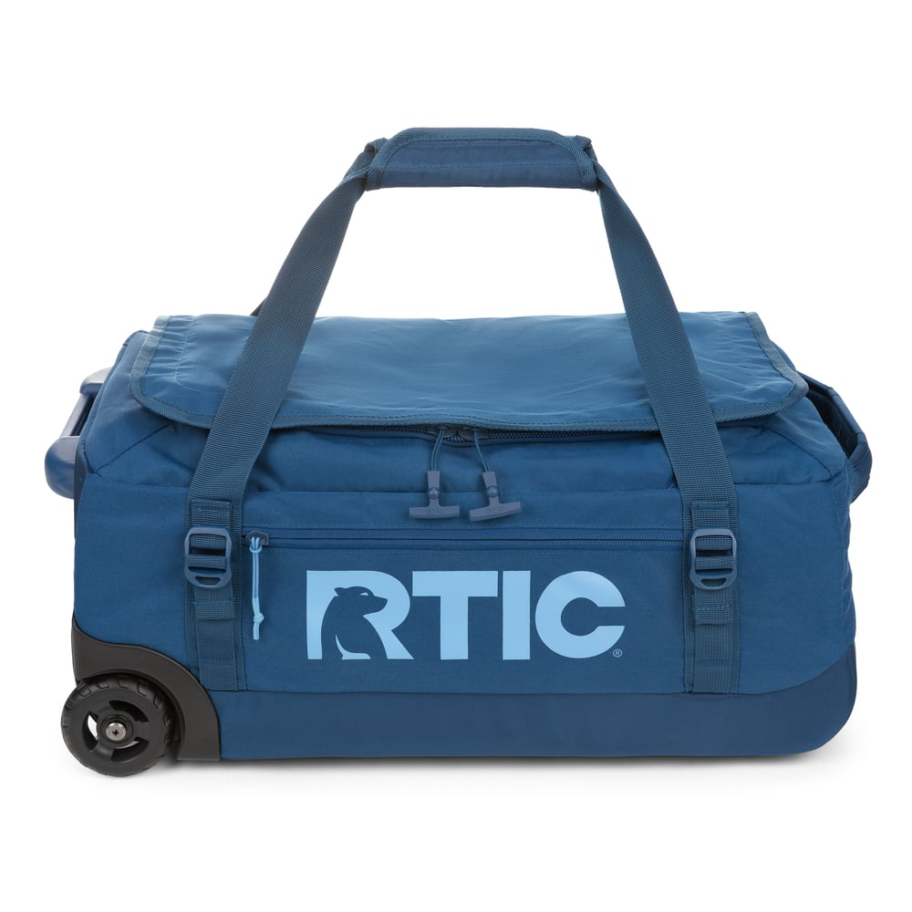 Road Trip Rolling Duffle Bag Navy & Denim | Rtic Bags|Clearance