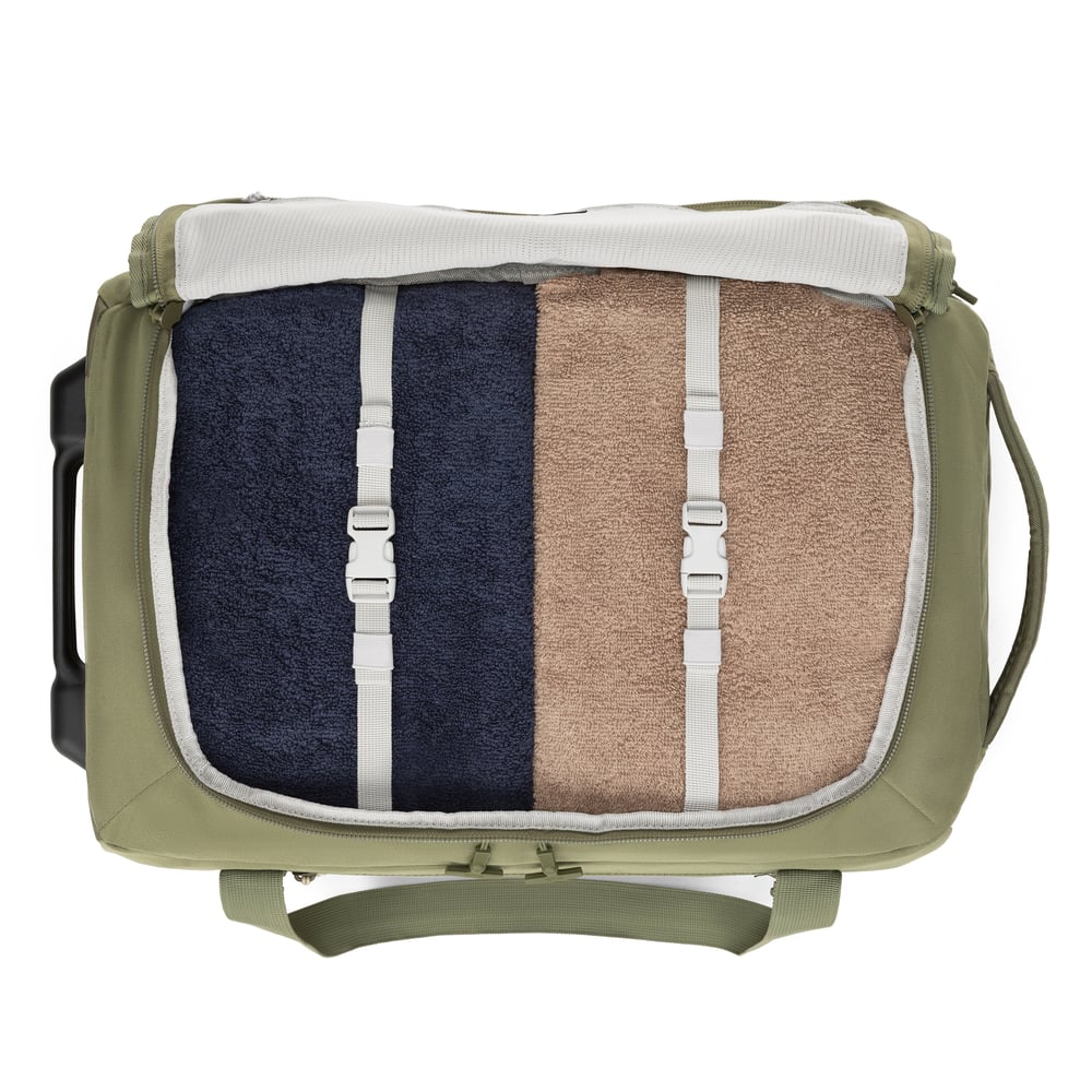 Road Trip Rolling Duffle Bag Olive & Beach | Rtic Bags|Clearance
