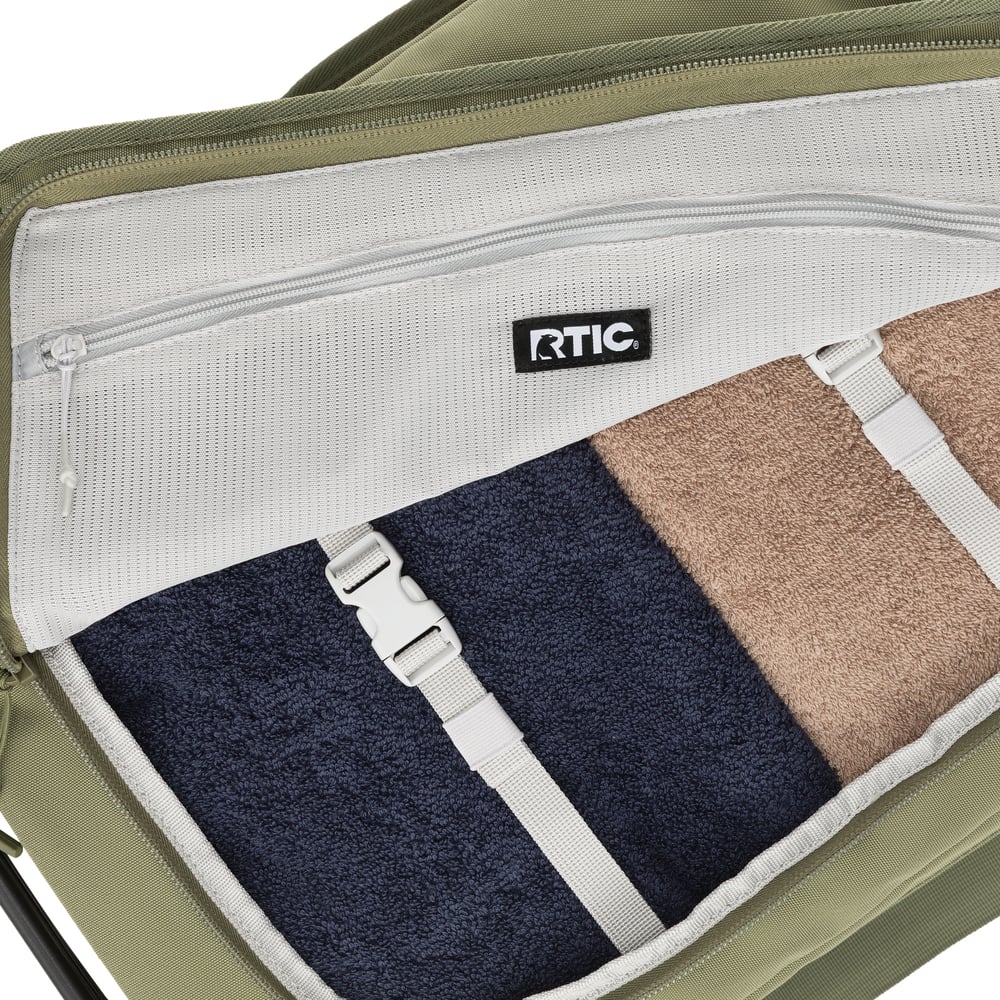 Road Trip Rolling Duffle Bag Olive & Beach | Rtic Bags|Clearance