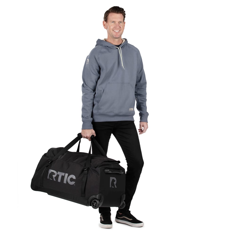 Road Trip Rolling Duffle Bag Black | Rtic Bags|Clearance