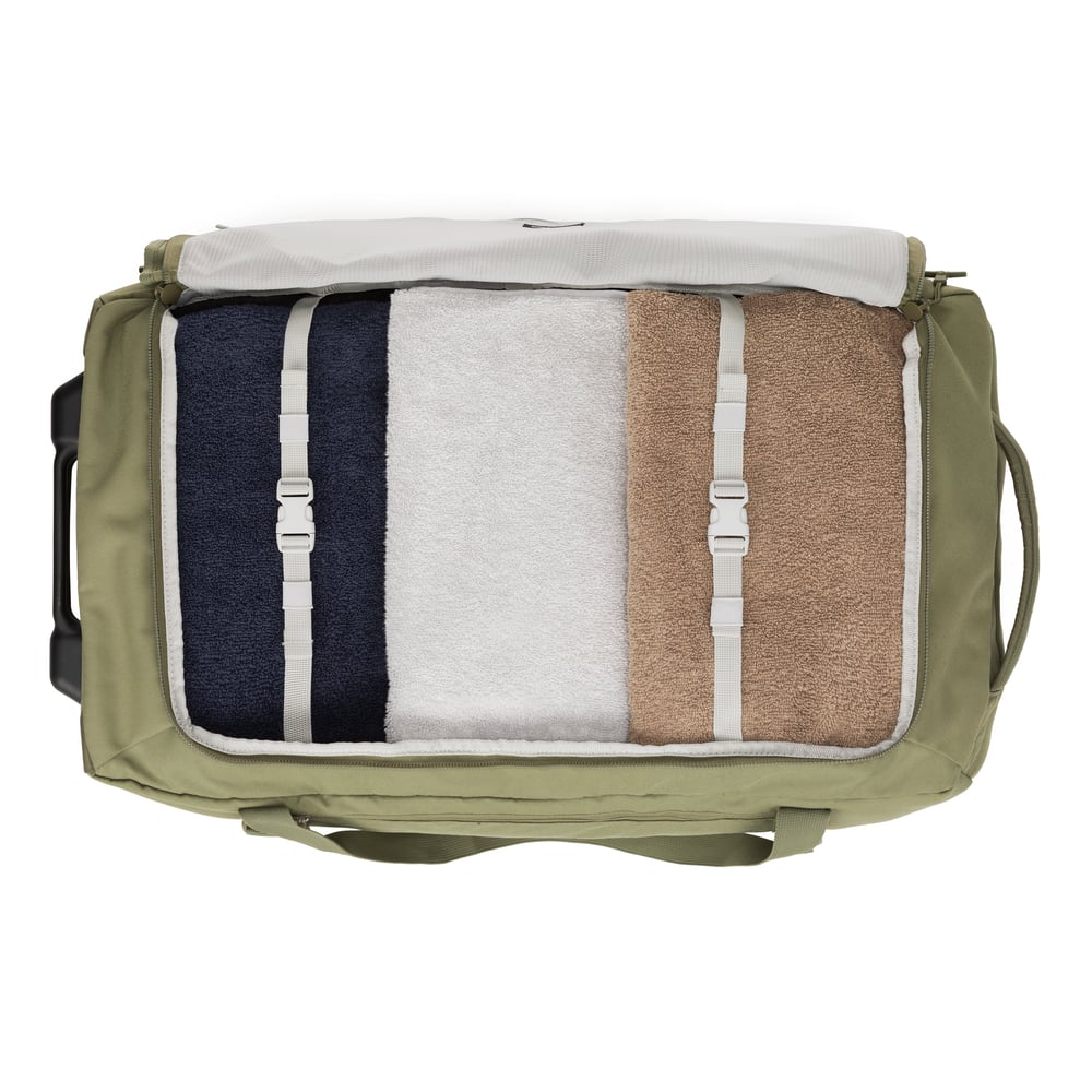 Road Trip Rolling Duffle Bag Olive & Beach | Rtic Bags|Clearance