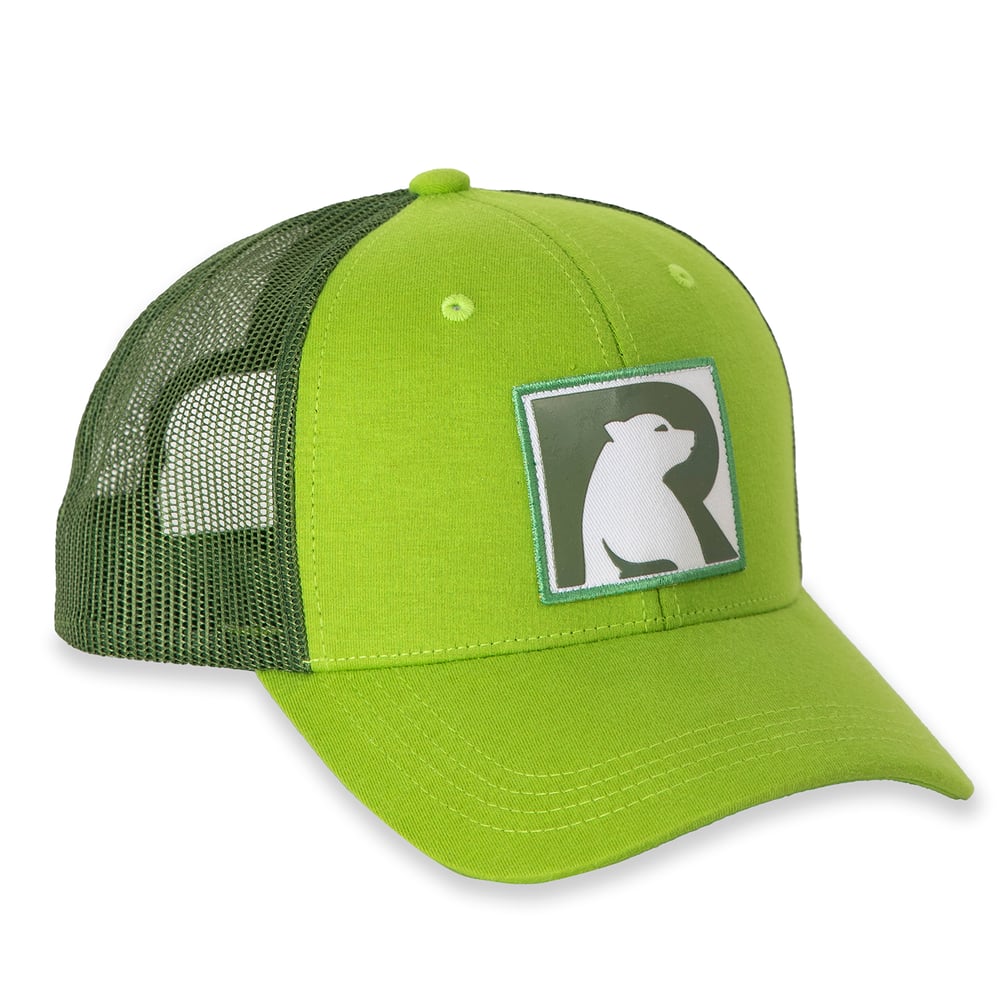 Bear Logo Truckers Hat Tree Frog / Palm | Rtic Clearance