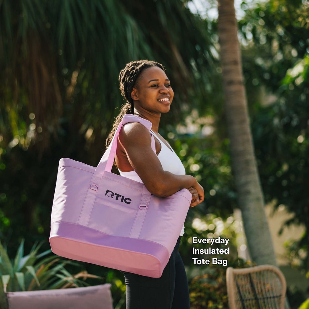 Everyday Insulated Tote Bag Black | Rtic Soft Coolers|Bags