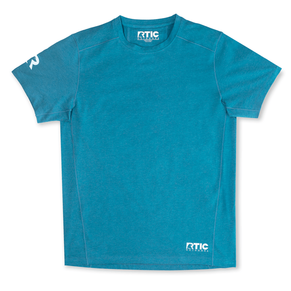 Men's R-Tech Performance Tees Lake Blue | Rtic Gear|Clearance