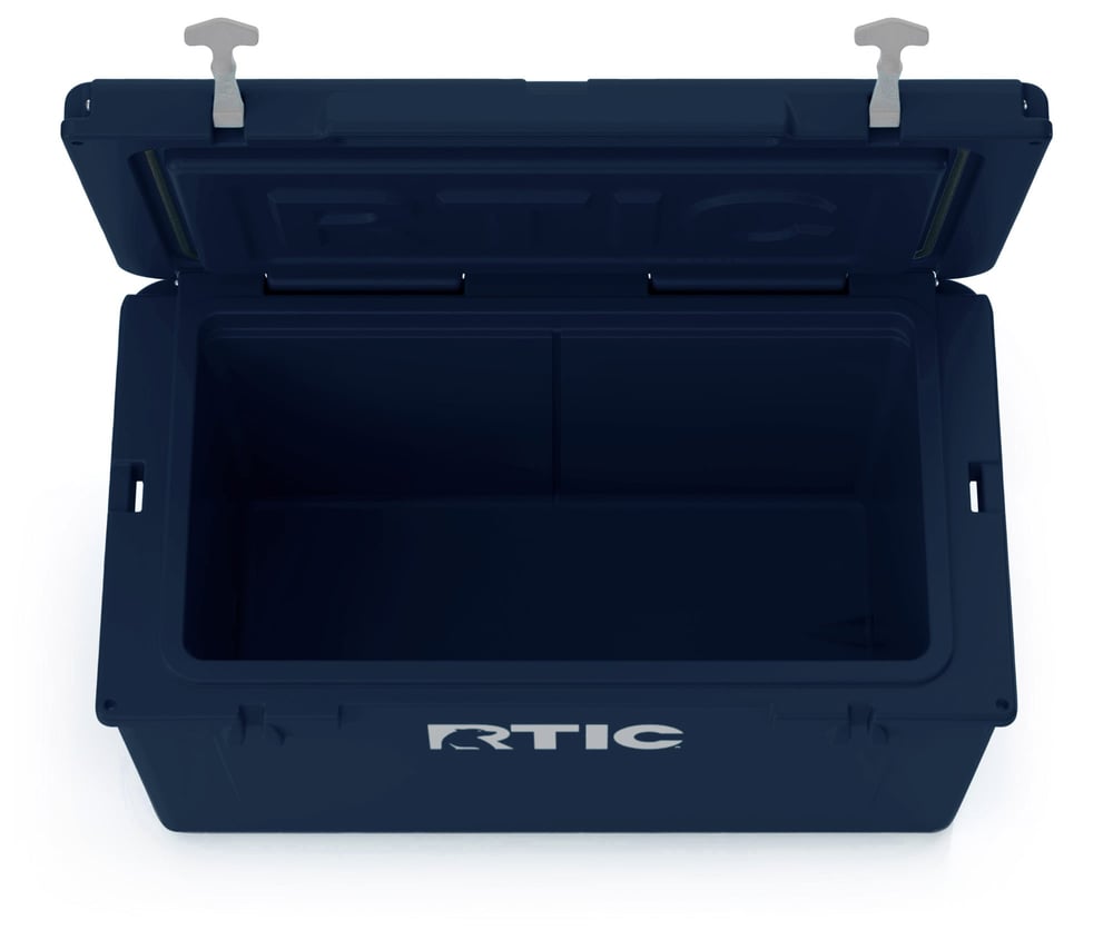 65 QT Ultra-Tough Cooler Navy | Rtic Hard Coolers