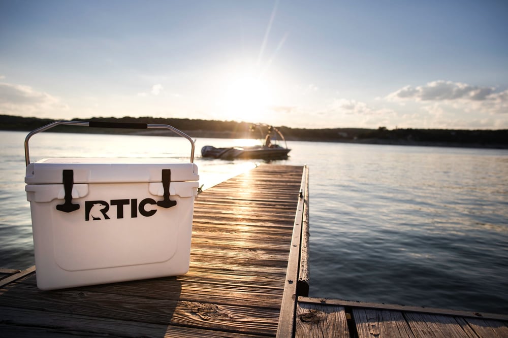 20 QT Ultra-Tough Cooler White | Rtic Hard Coolers|Clearance