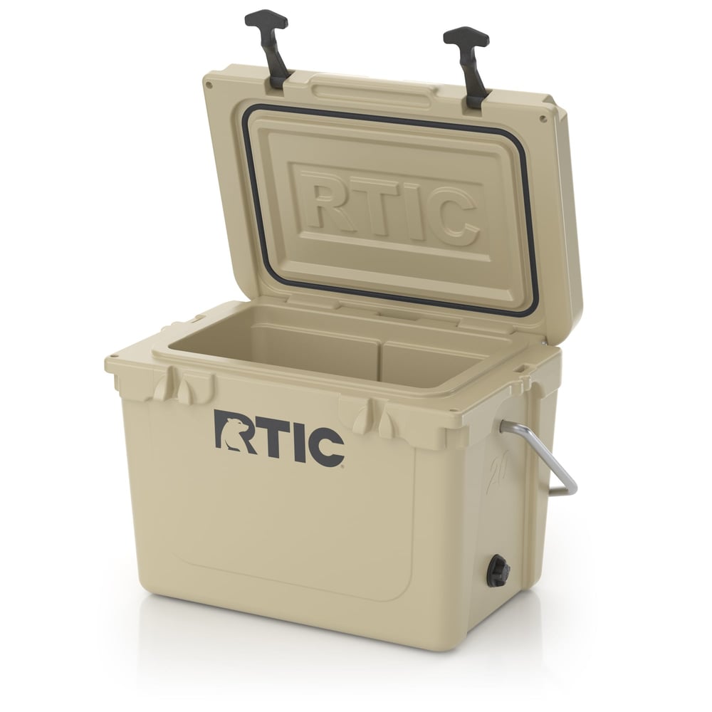 20 QT Ultra-Tough Cooler Tan | Rtic Hard Coolers|Clearance