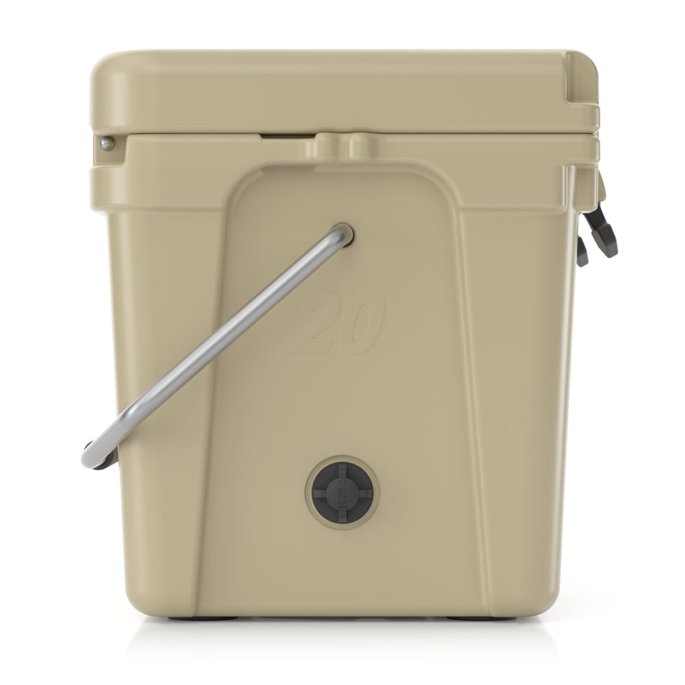20 QT Ultra-Tough Cooler Tan | Rtic Hard Coolers|Clearance