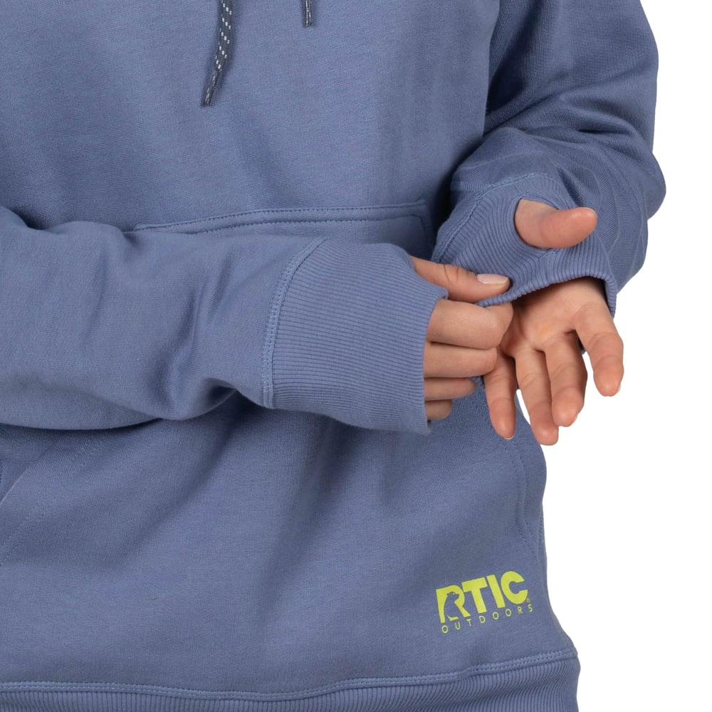Water-Repellent Pullover Hoodie - Athletic Fit Cobalt | Rtic Gear|Clearance