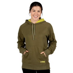 Water-Repellent Pullover Hoodie - Athletic Fit Olive | Rtic Gear|Clearance